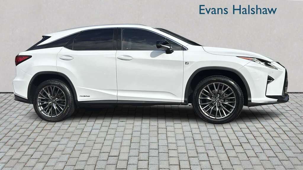 Lexus RX 450H 3.5 F-sport Cvt 2017 White #6