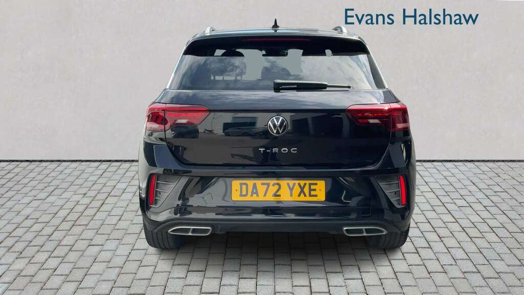 Volkswagen T-Roc 1.5 Tsi R-line Dsg 2023 Black #5