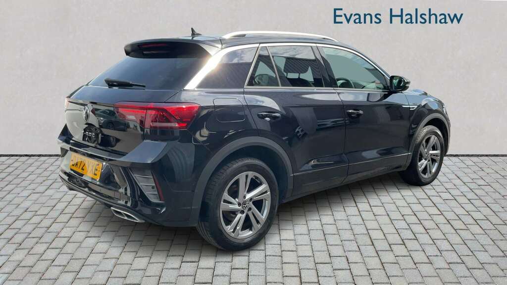 Volkswagen T-Roc 1.5 Tsi R-line Dsg 2023 Black #2