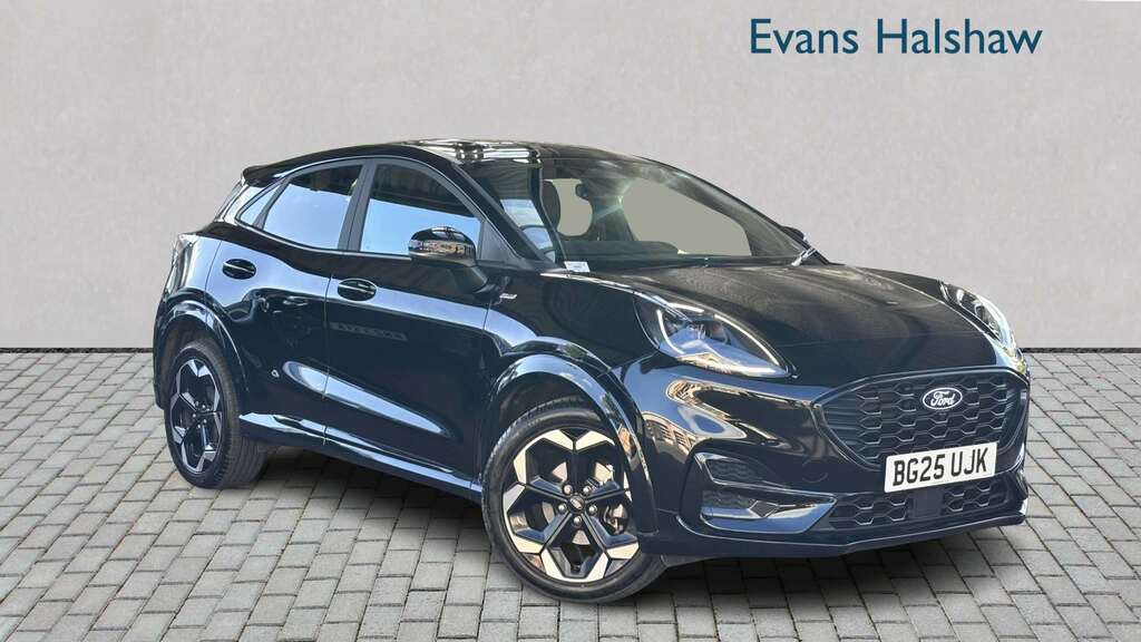 Ford Puma 1.0 Ecoboost Hybrid Mhev St-line X Dct 2025 Black