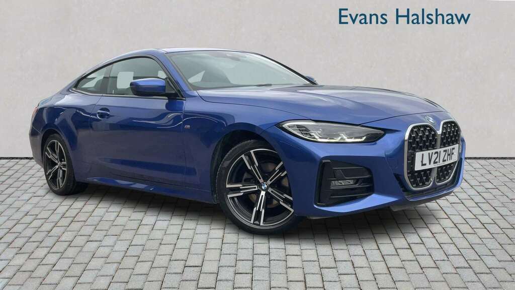 BMW 4 Series 420I M Sport Step 2021 Blue