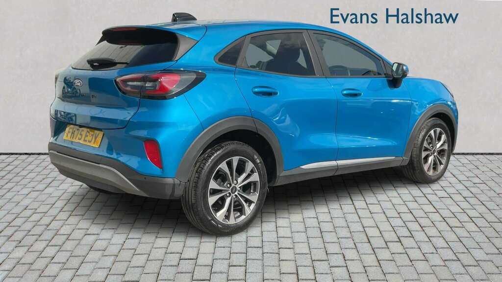 Ford Puma 1.0 Ecoboost Hybrid Mhev St-line Hatchback SY26CWK Silver #2
