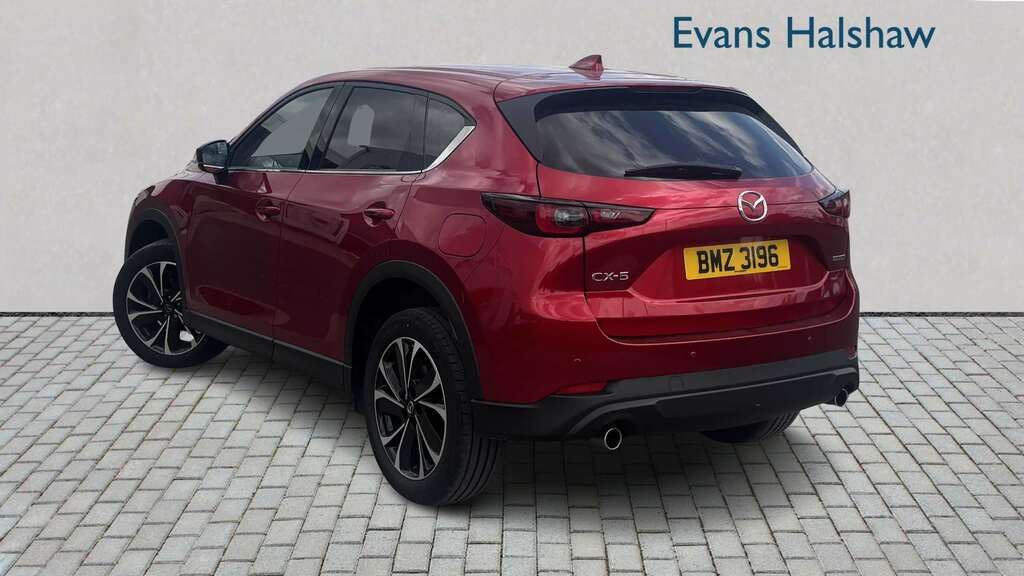 Mazda CX-5 2.0 E-skyactiv G Mhev Exclusive-line 2023 Red