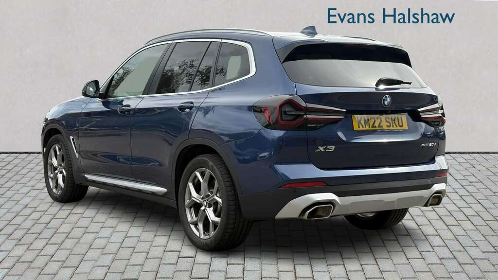 BMW X3 Xdrive20d Mht Xline Step 2022 KM22SKU Blue #2