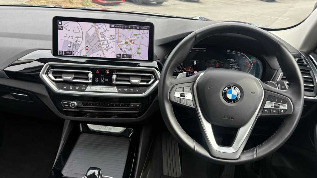 BMW X3 Xdrive20d Mht Xline Step 2022 KM22SKU Blue #4