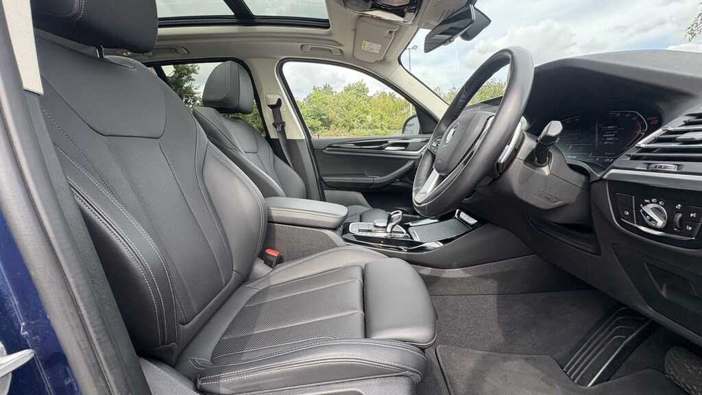BMW X3 Xdrive20d Mht Xline Step 2022 KM22SKU Blue #3