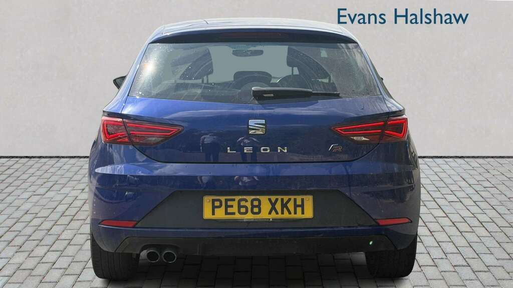 Seat Leon 1.5 Tsi Evo Fr Ez 2018 Blue #6