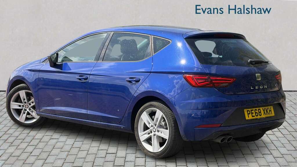 Seat Leon 1.5 Tsi Evo Fr Ez 2018 Blue #3