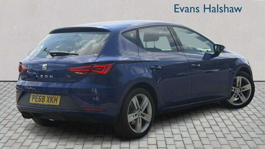 Seat Leon 1.5 Tsi Evo Fr Ez 2018 Blue #4