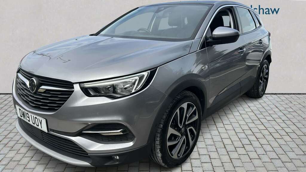 Vauxhall Grandland X 1.2 Turbo Elite Nav 2019 Grey #4