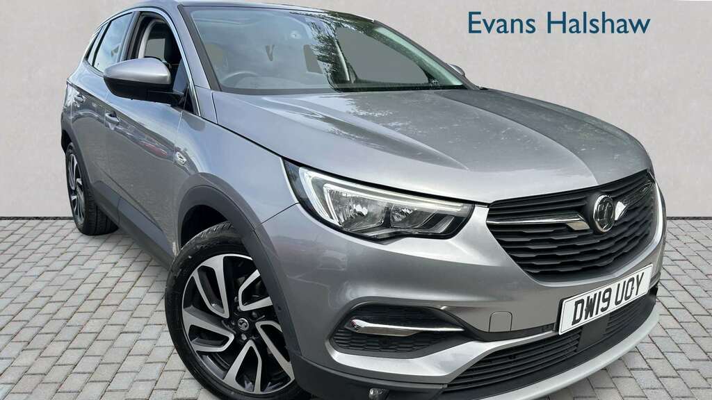 Vauxhall Grandland X 1.2 Turbo Elite Nav 2019 Grey