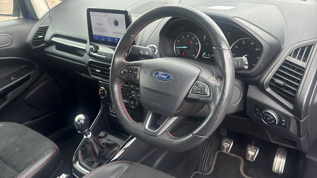 Ford Ecosport 1.0 Ecoboost 140 St-line 2020 Blue #4