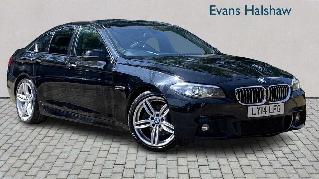 BMW 5 Series 520D M Sport Step 2014 Black