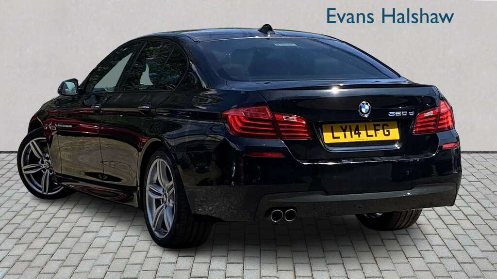 BMW 5 Series 520D M Sport Step 2014 Black #2