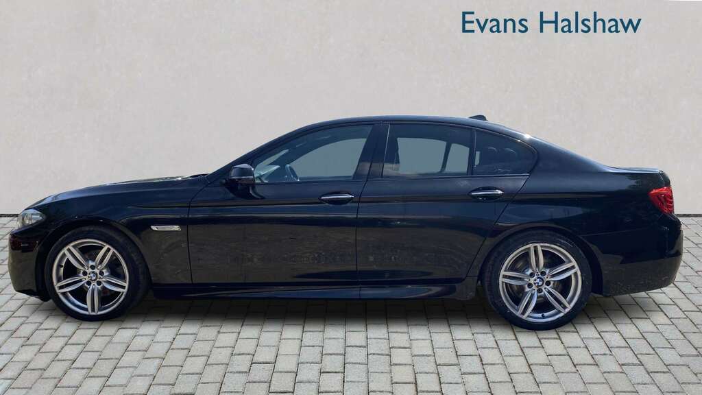 BMW 5 Series 520D M Sport Step 2014 Black #5