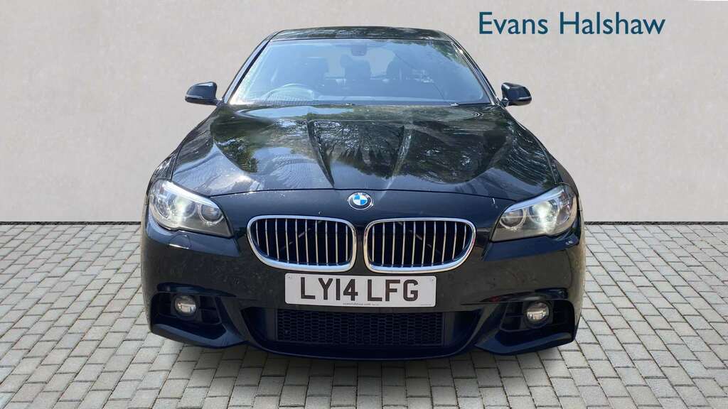 BMW 5 Series 520D M Sport Step 2014 Black #4