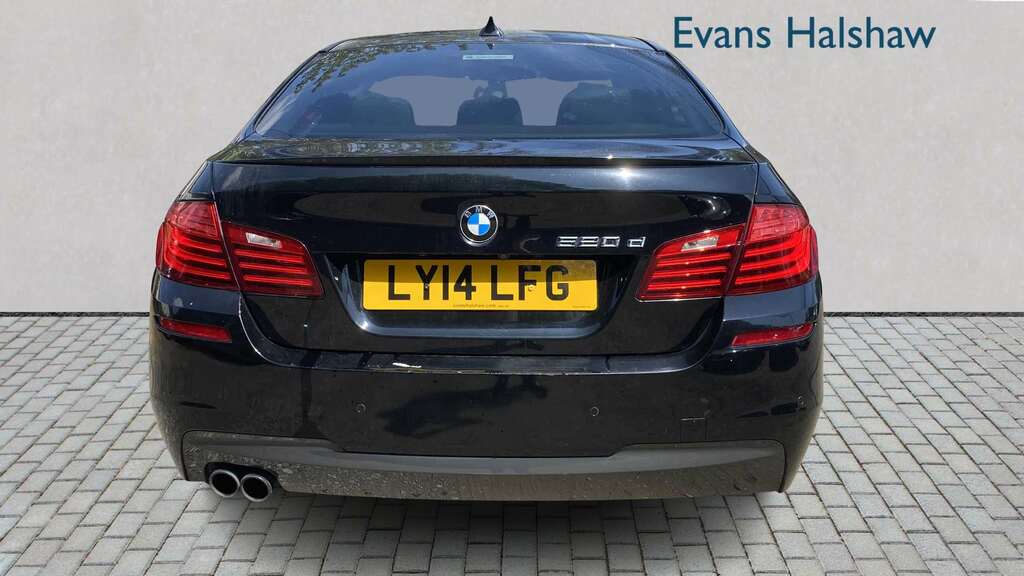 BMW 5 Series 520D M Sport Step 2014 Black #6