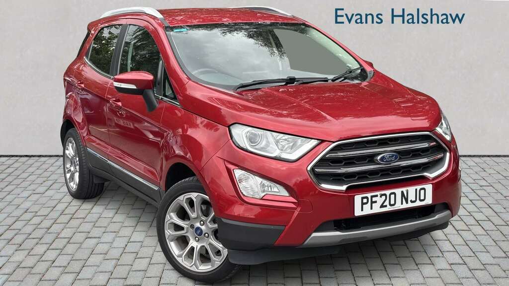 Ford Ecosport 1.0 Ecoboost 125 Titanium 2020 Red