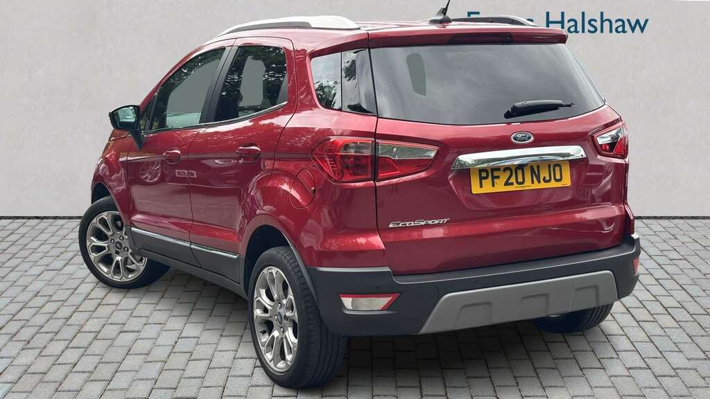 Ford Ecosport 1.0 Ecoboost 125 Titanium 2020 Red #3