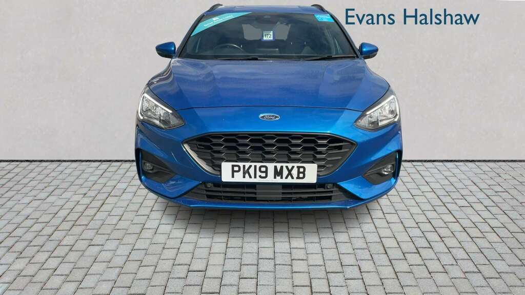 Ford Focus 1.5 Ecoboost 182 St-line X 2019 Blue #4