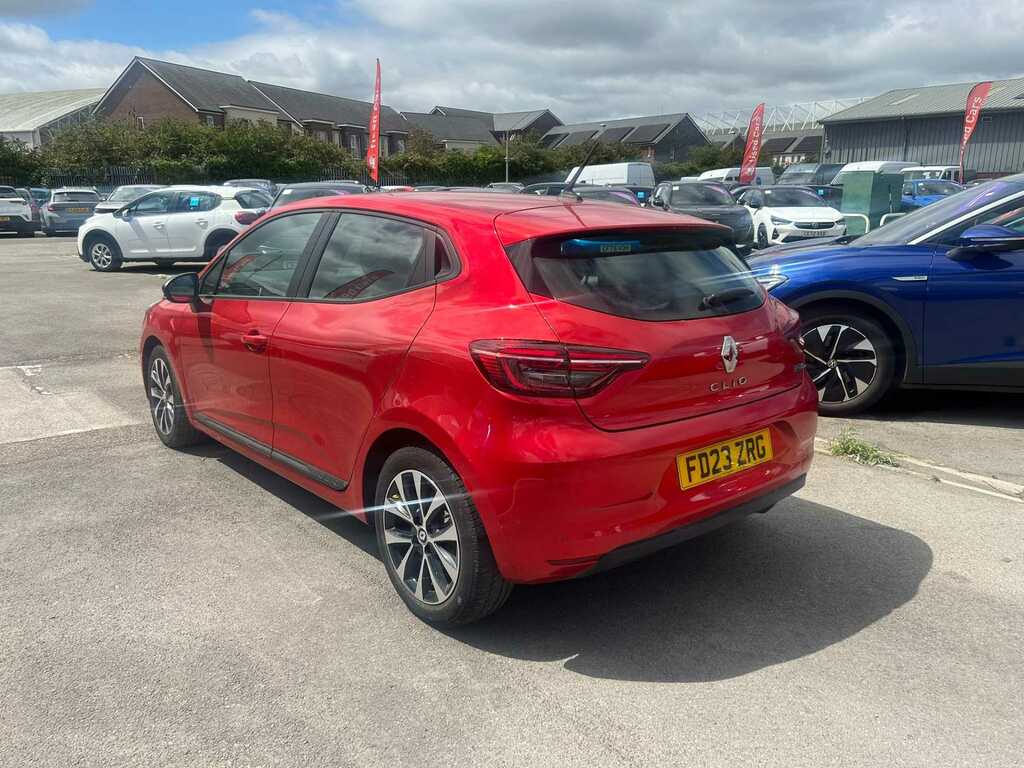Renault Clio 1.6 E-tech Full Hybrid 145 Evolution 2023 FD23ZRG Red #2