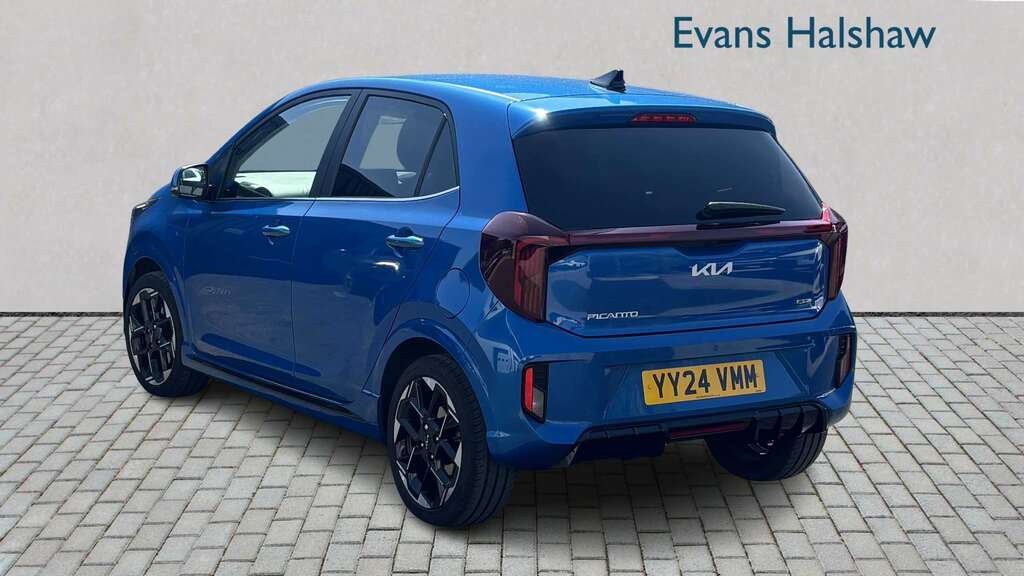 Kia Picanto 1.0 Gt-line 2024 Blue #2