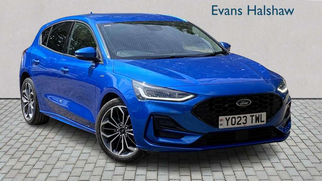 Ford Focus 1.0 Ecoboost Hybrid Mhev 155 St-line X 2023 Blue