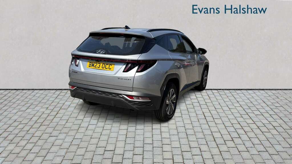 Hyundai Tucson 1.6 Tgdi Se Connect 2Wd 2023 BM23OCC Silver #4