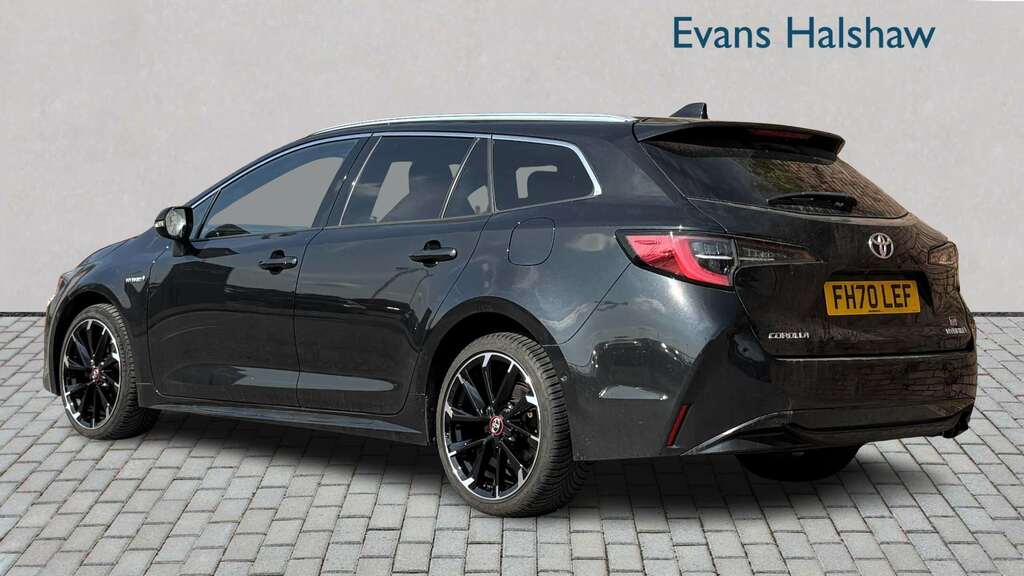 Toyota Corolla 2.0 Vvt-i Hybrid Gr Sport Cvt 2021 Black #2