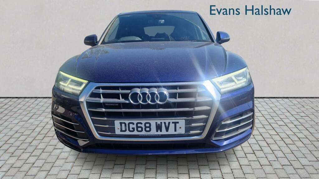 Audi Q5 2.0 Tdi Quattro S Line S Tronic 2018 Blue #4