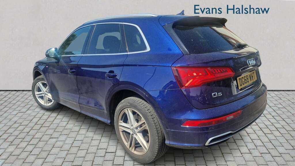 Audi Q5 2.0 Tdi Quattro S Line S Tronic 2018 Blue #2