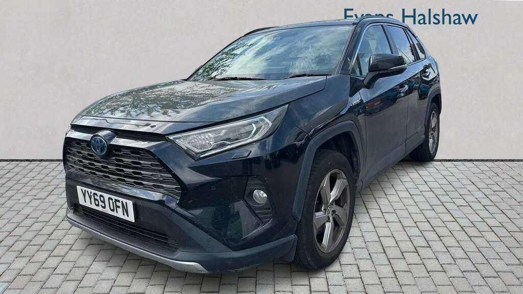 Toyota Rav 4 2.5 Vvt-i Hybrid Design Cvt 2019 Black #2