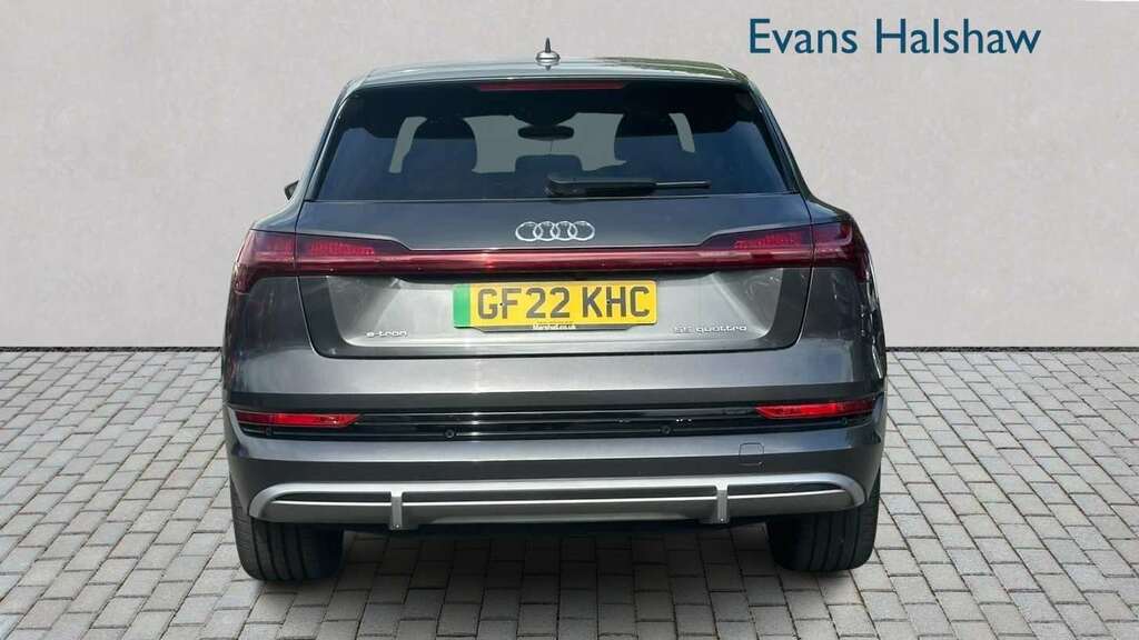Audi E-tron 300Kw 55 Quattro 95Kwh S Line 2022 Grey #4