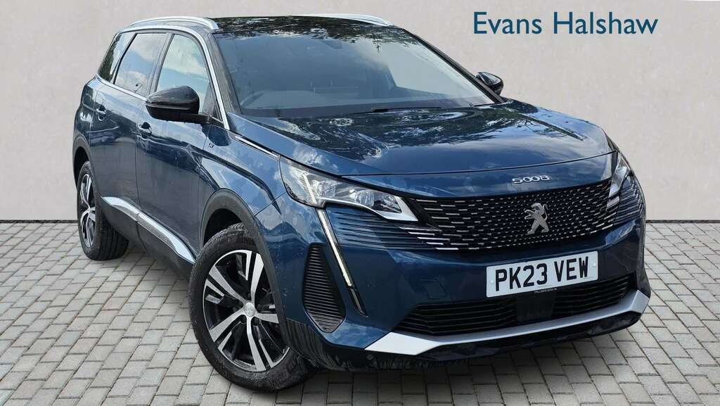 Peugeot 5008 1.5 Bluehdi Gt Eat8 2023 Blue