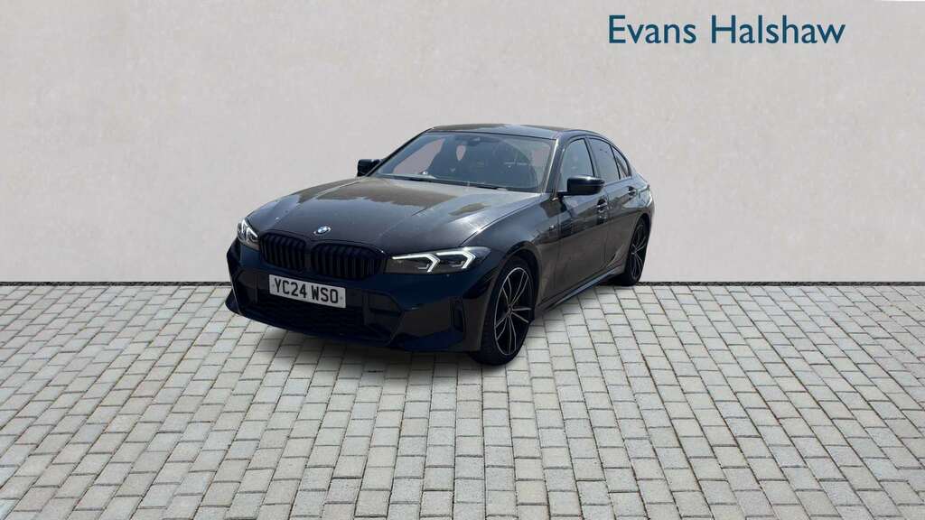 BMW 3 Series 330E M Sport Step 2024 Blue #2
