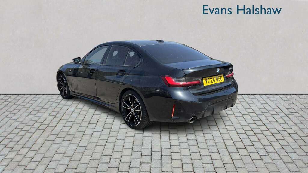 BMW 3 Series 330E M Sport Step 2024 Blue #3
