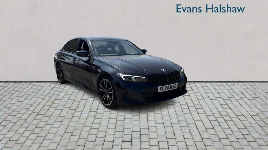 BMW 3 Series 330E M Sport Step 2024 Blue #1