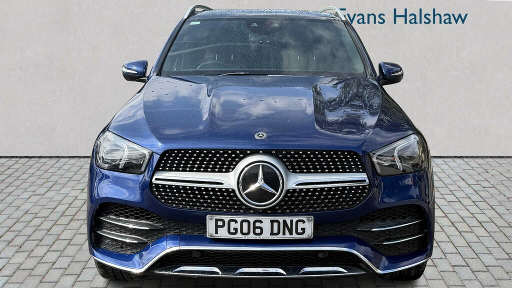 Mercedes-Benz GLE Class 400D 4Matic Amg Line Prem 9G-tron 7 St 201 Blue #3