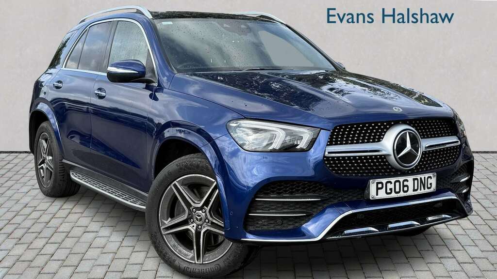 Mercedes-Benz GLE Class 400D 4Matic Amg Line Prem 9G-tron 7 St 201 Blue