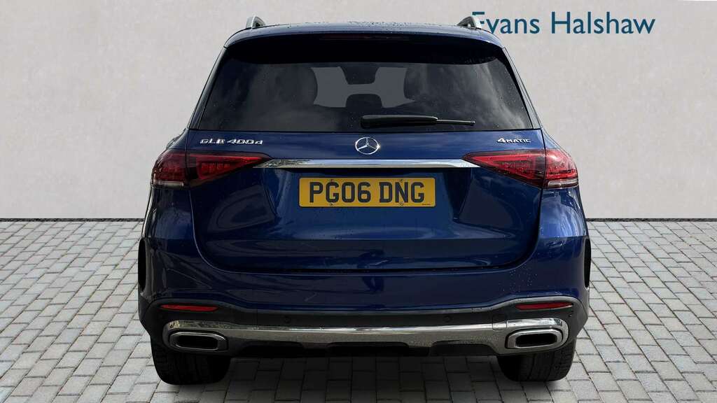 Mercedes-Benz GLE Class 400D 4Matic Amg Line Prem 9G-tron 7 St 201 Blue #4
