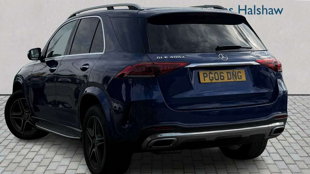 Mercedes-Benz GLE Class 400D 4Matic Amg Line Prem 9G-tron 7 St 201 Blue #2