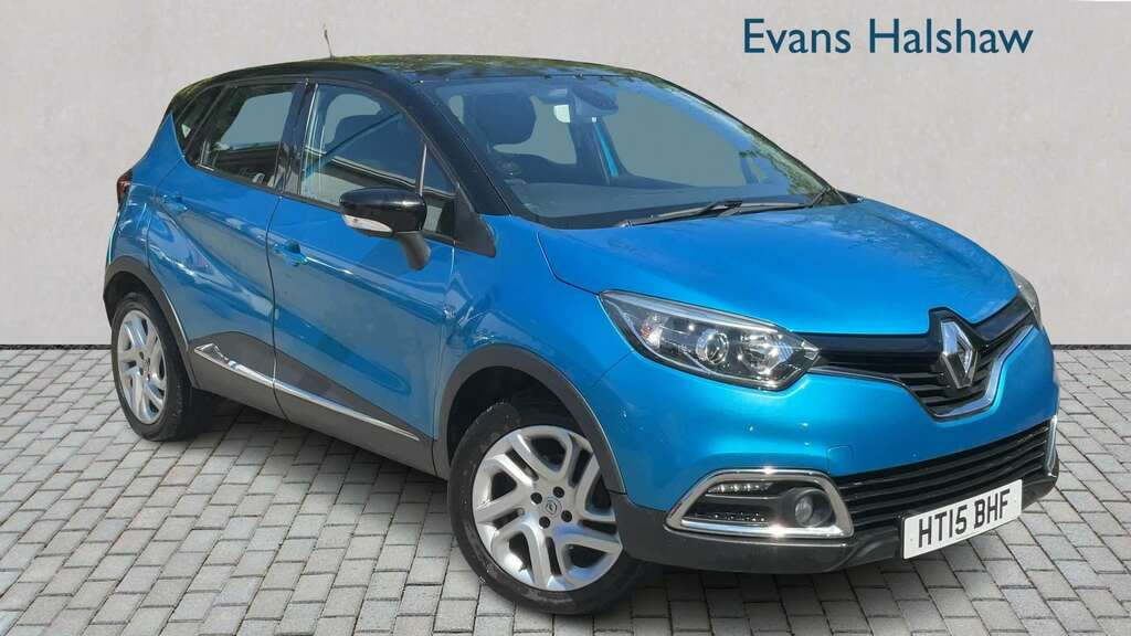 Renault Captur 1.5 Dci 90 Dynamique Medianav Energy 2015 Blue