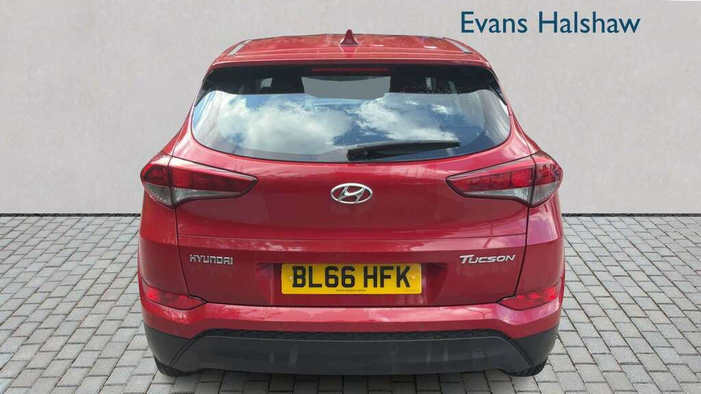 Hyundai Tucson 1.7 Crdi Blue Drive S 2Wd 2016 Red #5