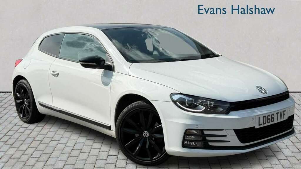 Volkswagen Scirocco 1.4 Tsi Bluemotion Tech Gt Black Edition 2016 White