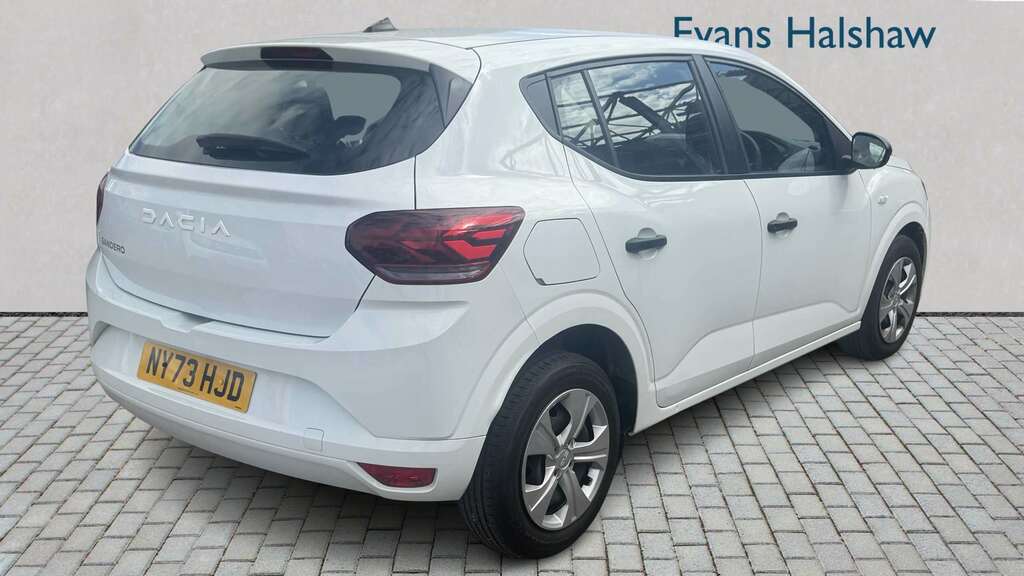 Dacia Sandero 1.0 Tce Essential 2024 White #5