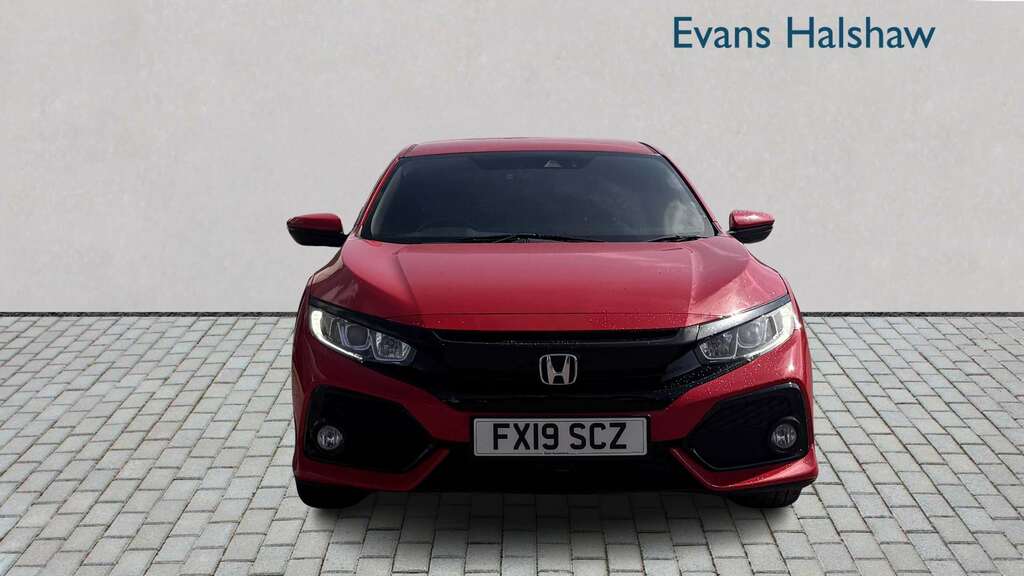Honda Civic 1.0 Vtec Turbo 126 Sr Cvt 2019 Red #3