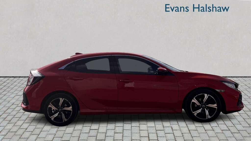 Honda Civic 1.0 Vtec Turbo 126 Sr Cvt 2019 Red #6