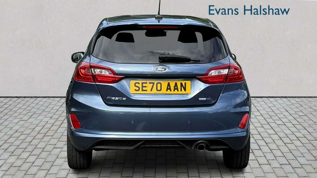 Ford Fiesta 1.0 Ecoboost Hybrid Mhev 125 St-line Edition 2 Blue #3