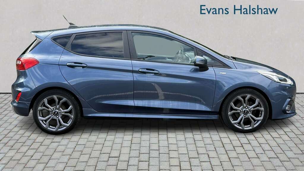 Ford Fiesta 1.0 Ecoboost Hybrid Mhev 125 St-line Edition 2 Blue #4