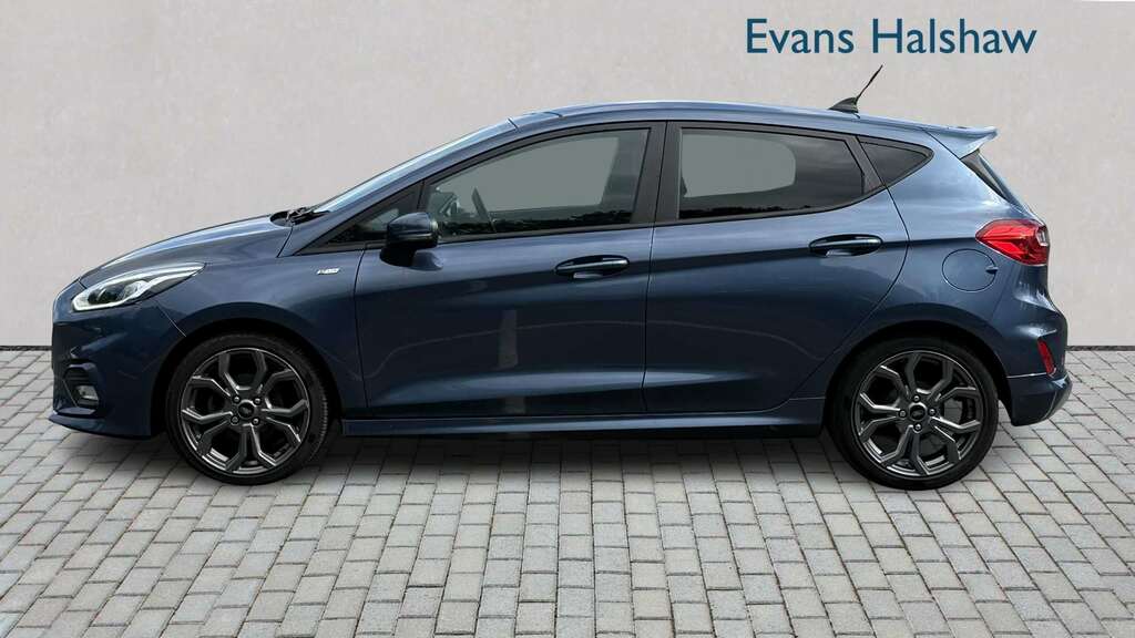 Ford Fiesta 1.0 Ecoboost Hybrid Mhev 125 St-line Edition 2 Blue #6